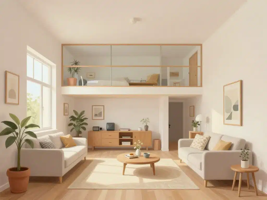 aménagement petite maison 50m2 intérieur lumineux agrandi