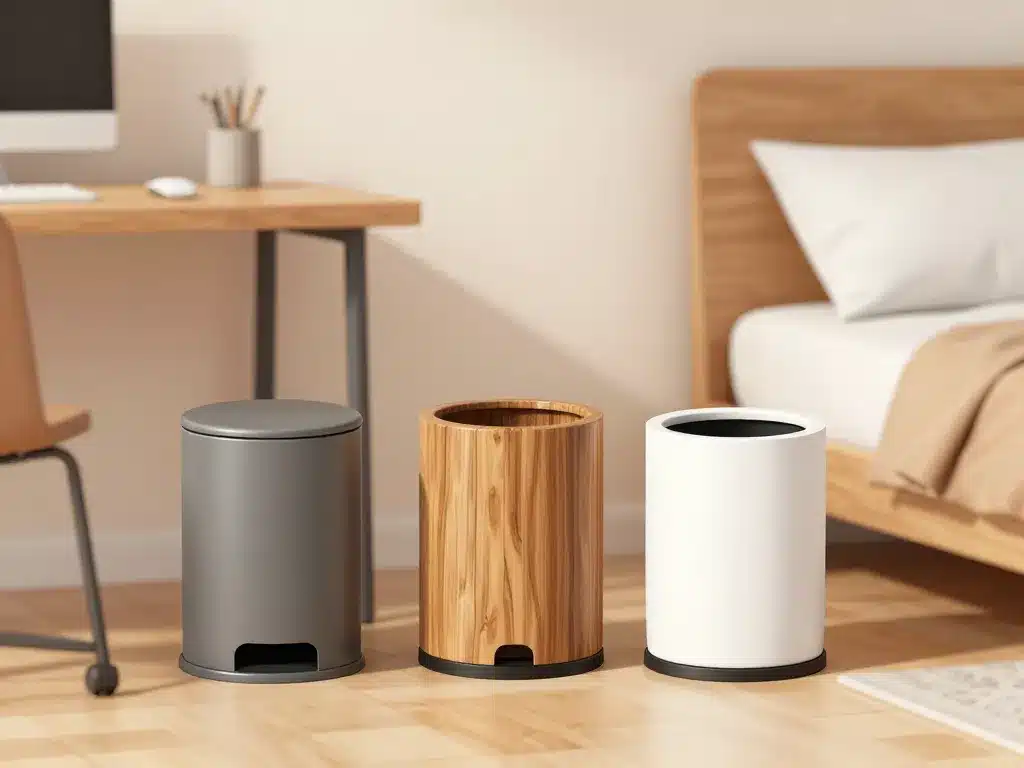 Différents modèles corbeille à papier design bureau salon chambre