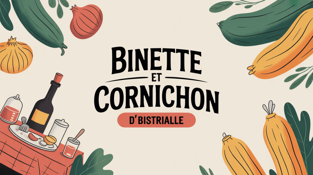 binette et cornichon scène conviviale bistrot