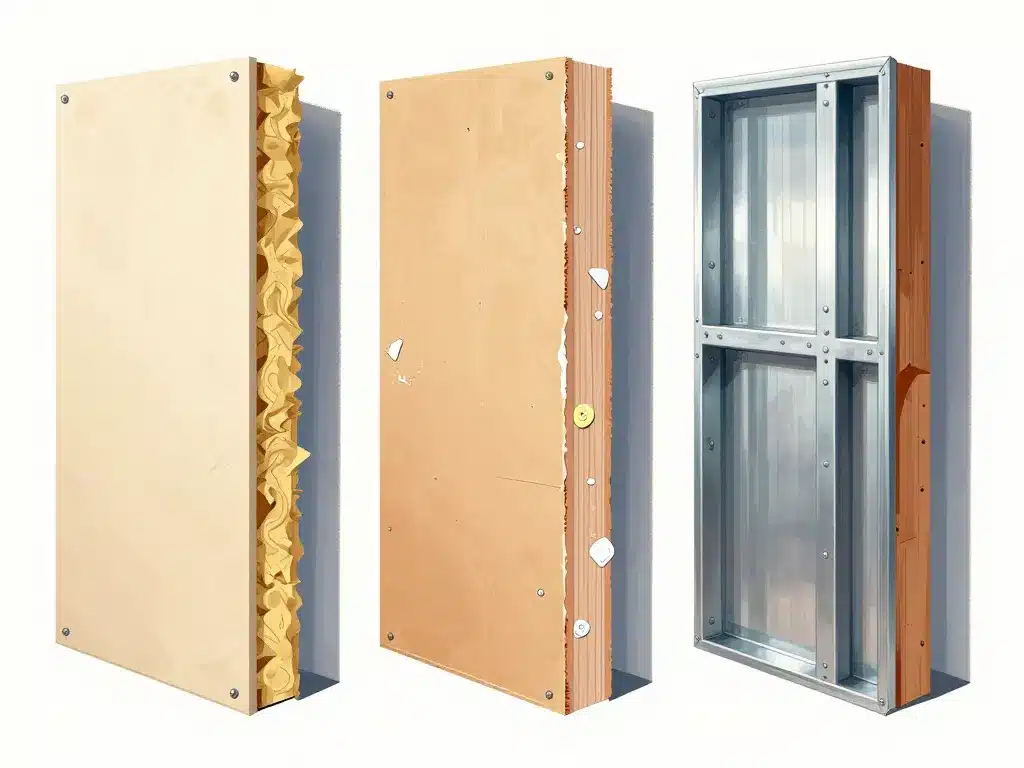 Trois méthodes visser placo directement sur mur en coupe