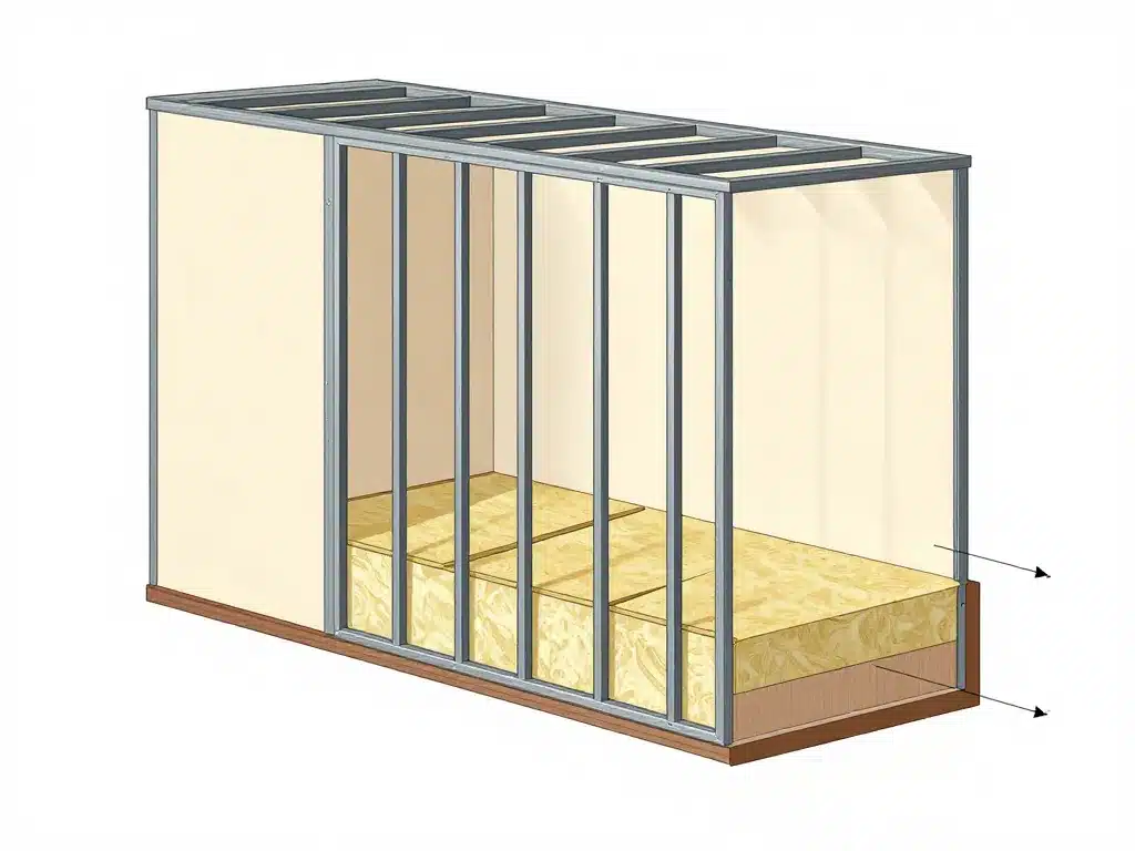 Diagramme structure percer mur maison Phenix