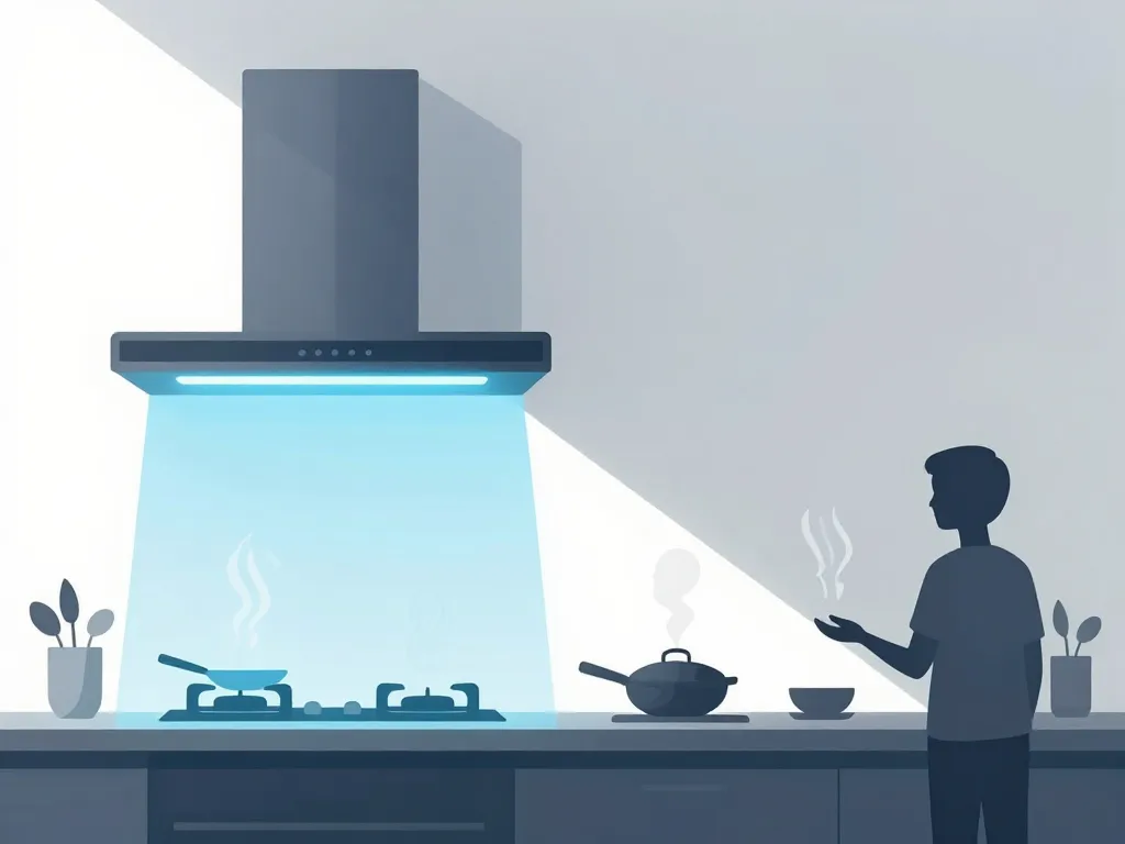 hotte intégrée plan de travail avis image atouts et limites