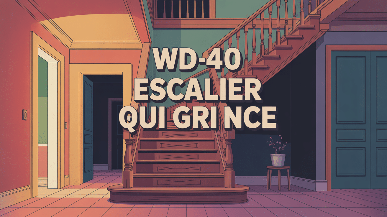illustration principale escalier qui grince wd40