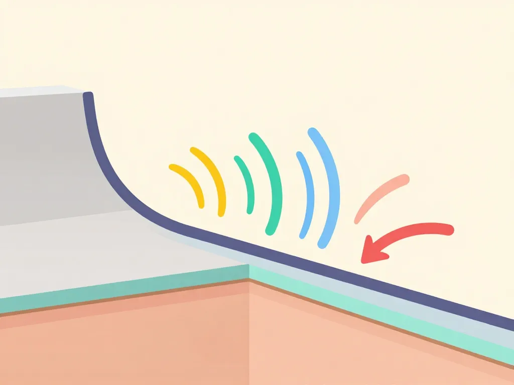 diagramme isolant phonique mince pour mur absorption bruit