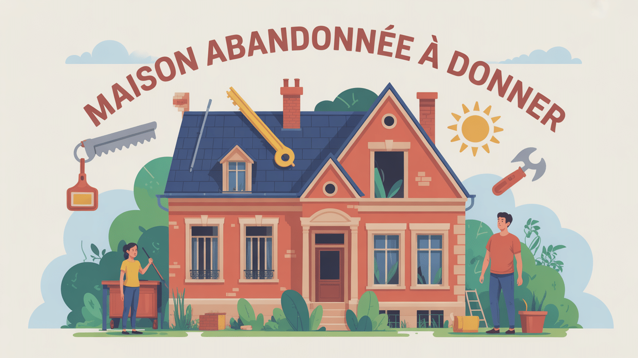 maison abandonnée à donner illustration moderne famille rénovation