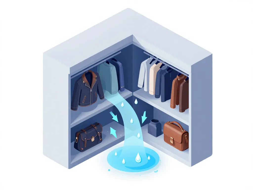 moisissure cuir danger humidité stockage