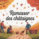 ou ramasser des châtaignes autour de moi forêt automne récolte