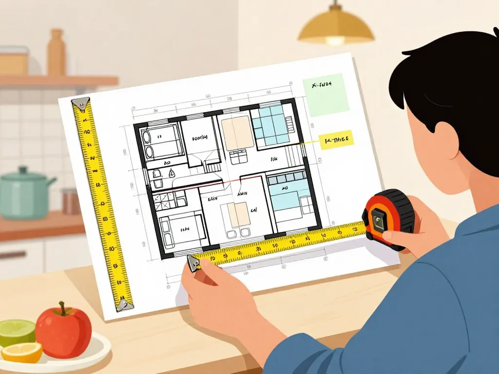 Adapter plan de cuisine gratuit PDF à sa pièce réelle