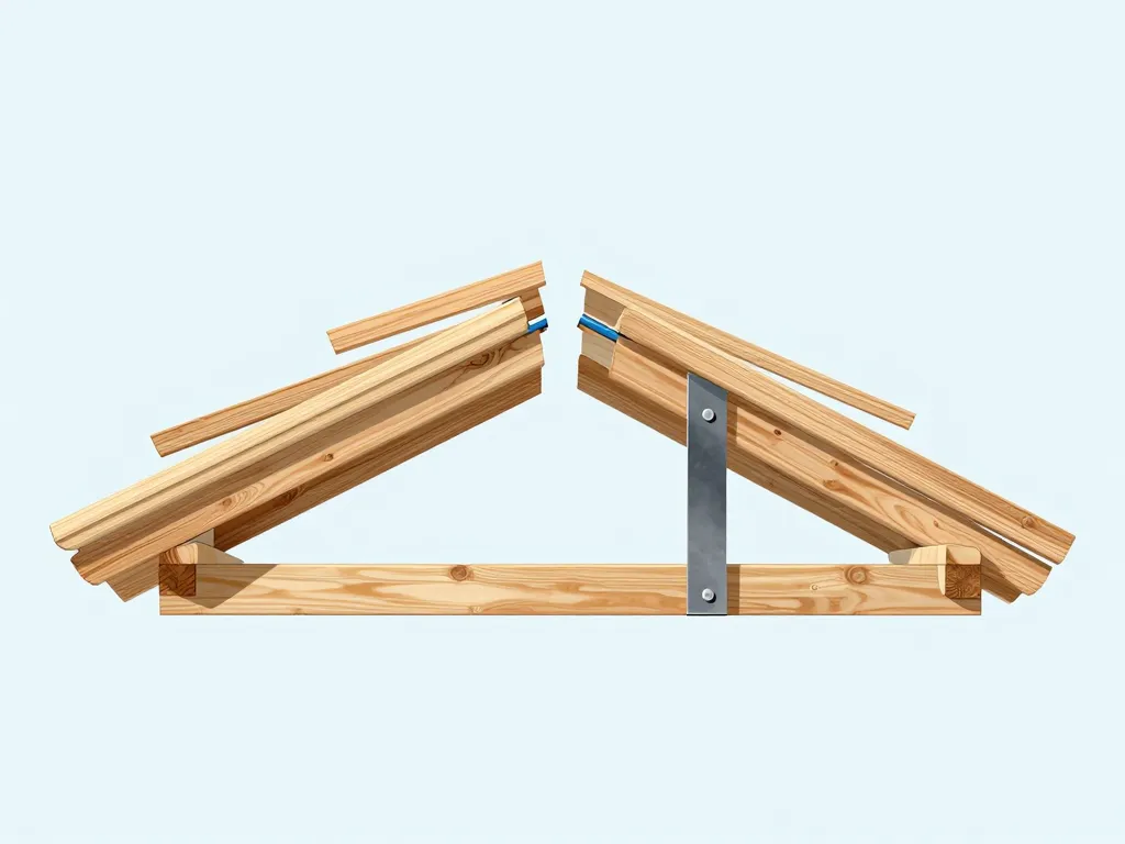 Renforcer une charpente avec bois et métal