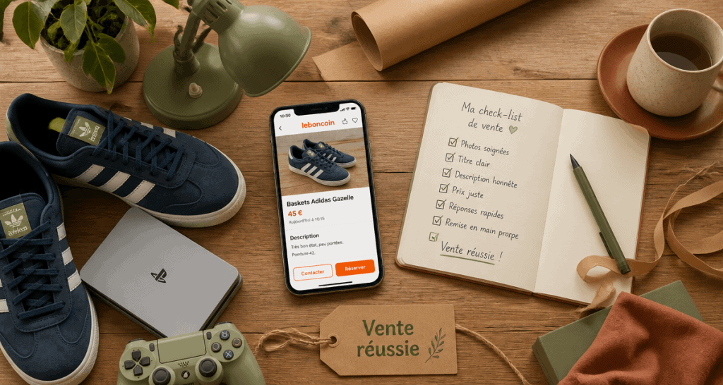 comment vendre sur le bon coin smartphone et objets à vendre