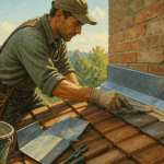jonction toit mur solin zinc artisan