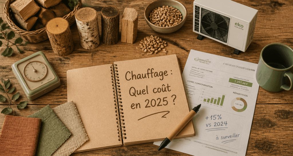quel est le chauffage le moins cher échantillons comparatif