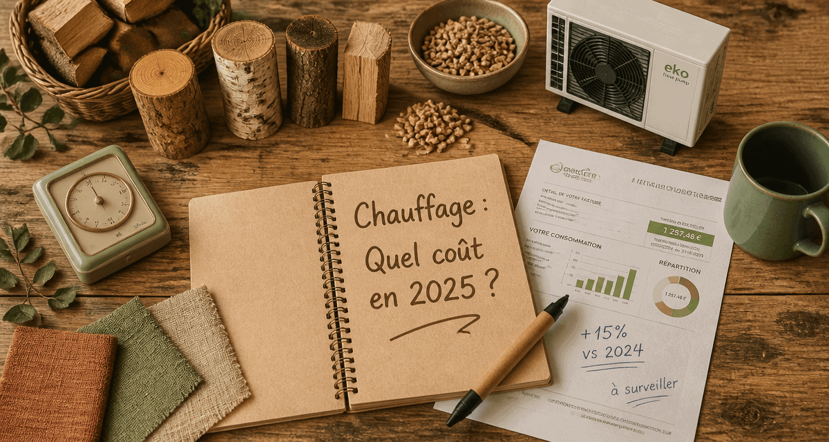 quel est le chauffage le moins cher échantillons comparatif