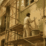 ravalement de façade tous les combien immeuble échafaudage