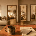 Salon spacieux appartement t4 lumineux