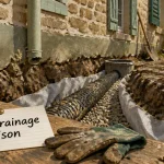 Drainage maison ancienne prix : drain et fondations