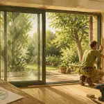installation baie vitree pose artisan aluminium galandage