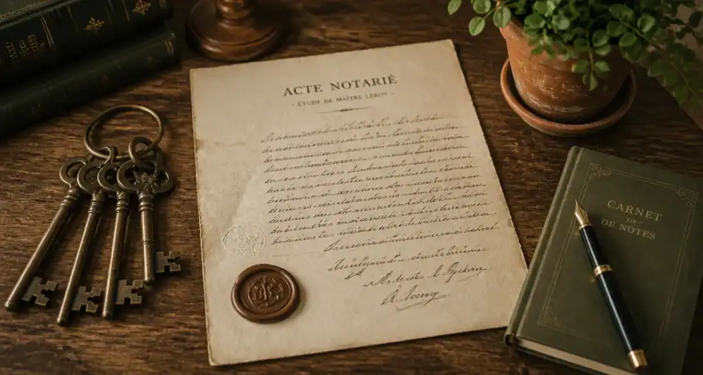 peut on modifier une donation avec usufruit acte notarié clés