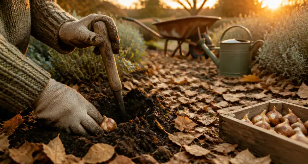 quand planter jonquilles photo plantation automne