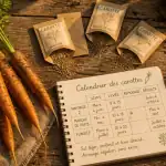 quand semer les carottes calendrier semis carottes