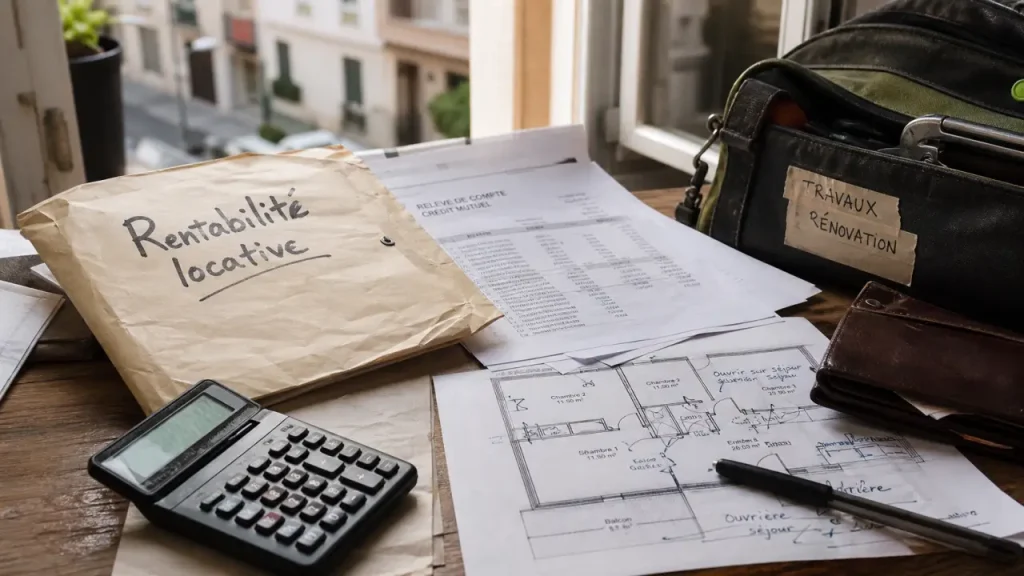 Achat pour location : rentabilité, apport et fiscalité sur table