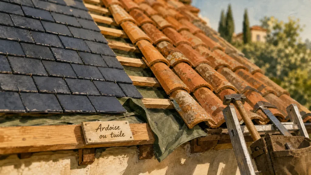 Ardoise ou tuile : comment choisir la couverture adaptée à votre toiture ?