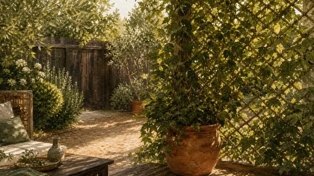 Brise-vue plante : persistantes, grimpantes ou bambous selon l’espace