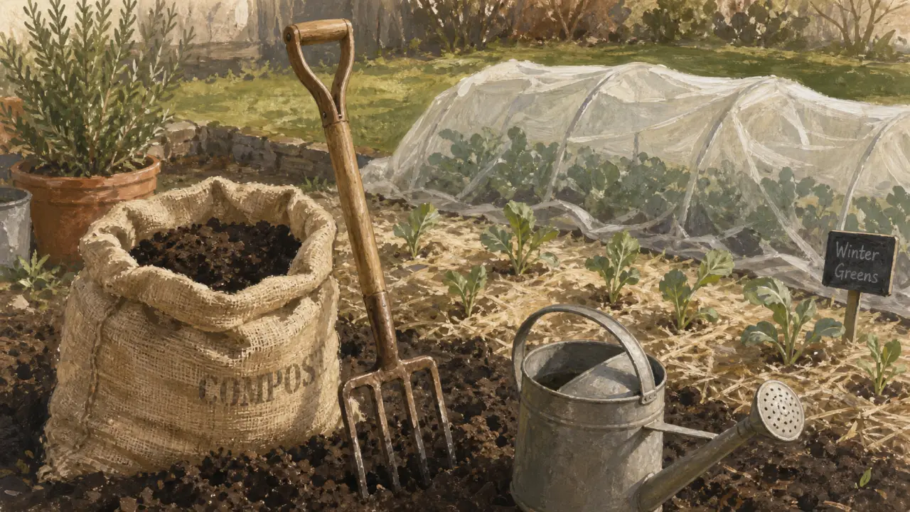 Entretenir son jardin au fil des saisons : paillis et compost au printemps