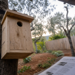 Nichoir en bois au jardin : installer un nichoir que dit la loi