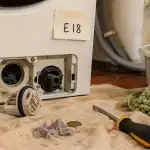 Liste code erreur lave linge Bosch : E18, filtre et pompe de vidange à vérifier