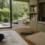 Qu’est ce qu’une maison d’architecte : plans uniques sur table, terrain et jardin