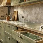 Rénover sa cuisine sans changer les meubles : façades, crédence béton ciré et poignées métal brossé