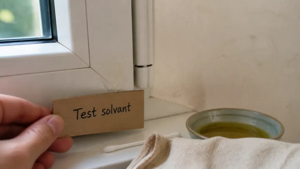 Nettoyer des traces de colle sur PVC : 4 méthodes efficaces sans endommager vos fenêtres