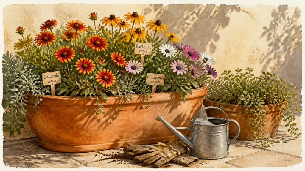 Plante qui fleurit toute l’année : mythe du 12 mois, vivaces et relais de floraison