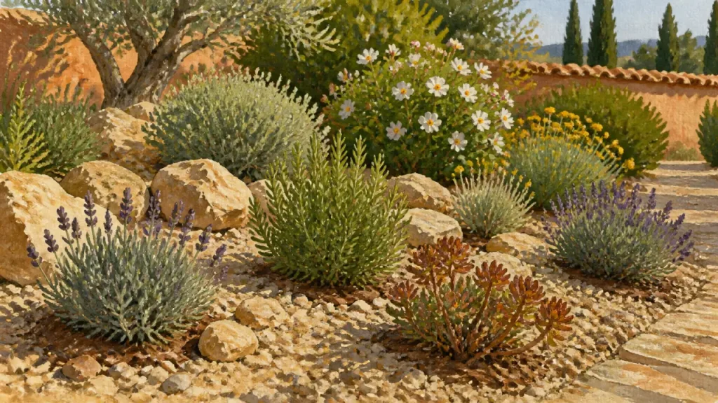 20 plantes méditerranéennes sans arrosage qui supportent le gel, et les erreurs à éviter