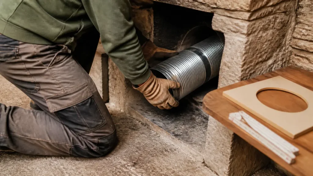 Poêle à bois et tubage : le diamètre juste pour un tirage sûr
