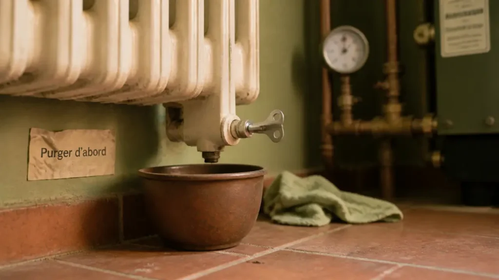 Radiateur fait du bruit : gargouillis, claquements, sifflements, que faire ?