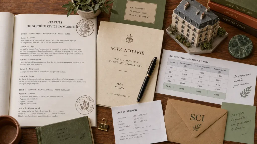 Acheter en SCI ou en nom propre : souplesse de gestion contre simplicité