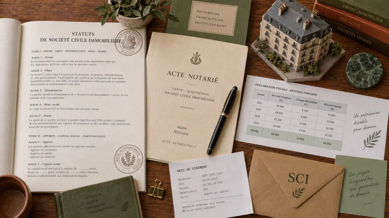 Achat immobilier par SCI : gestion souple vs nom propre
