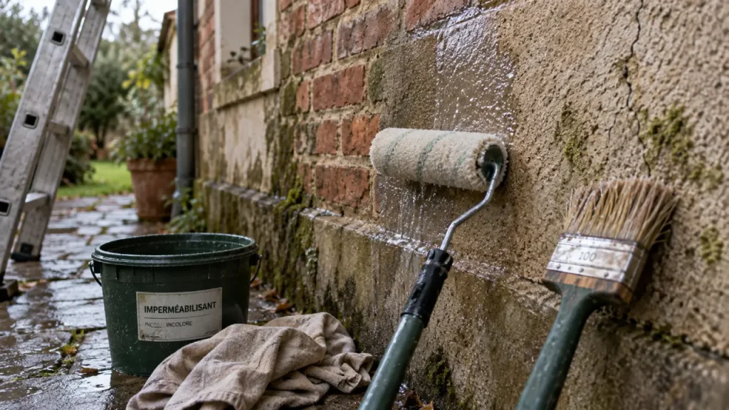 Imperméabilisant façade : protéger le mur sans bloquer sa respiration