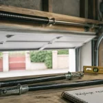 Réglage porte sectionnelle : test tiers de hauteur avant ressorts