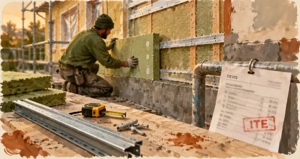 120 à 270 €/m² : deux techniques d’isolation extérieure, des chantiers très différents