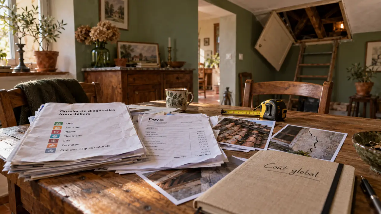 Estimation travaux maison avant achat : budget et devis pour sécuriser l’offre