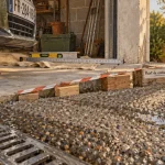 Garage en pente solution : cassure d’angle corrigée sans refaire la dalle