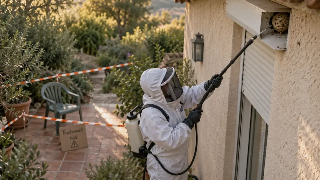 Nid de guêpes : agir vite sans transformer un simple signalement en danger