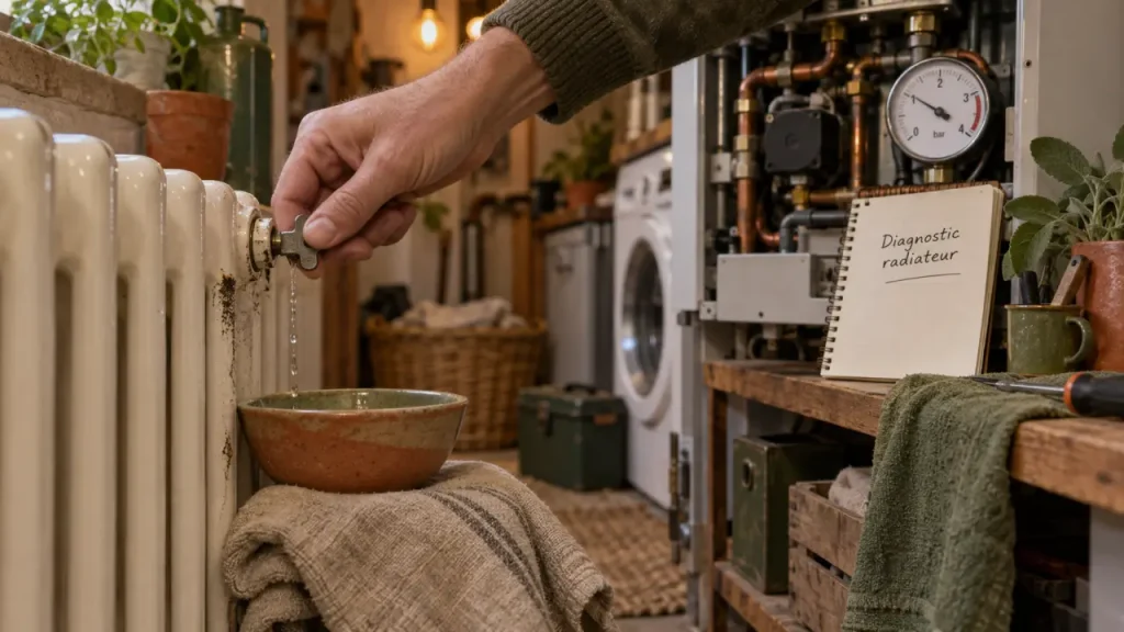Radiateurs qui ne chauffent pas : identifiez la cause avant de purger